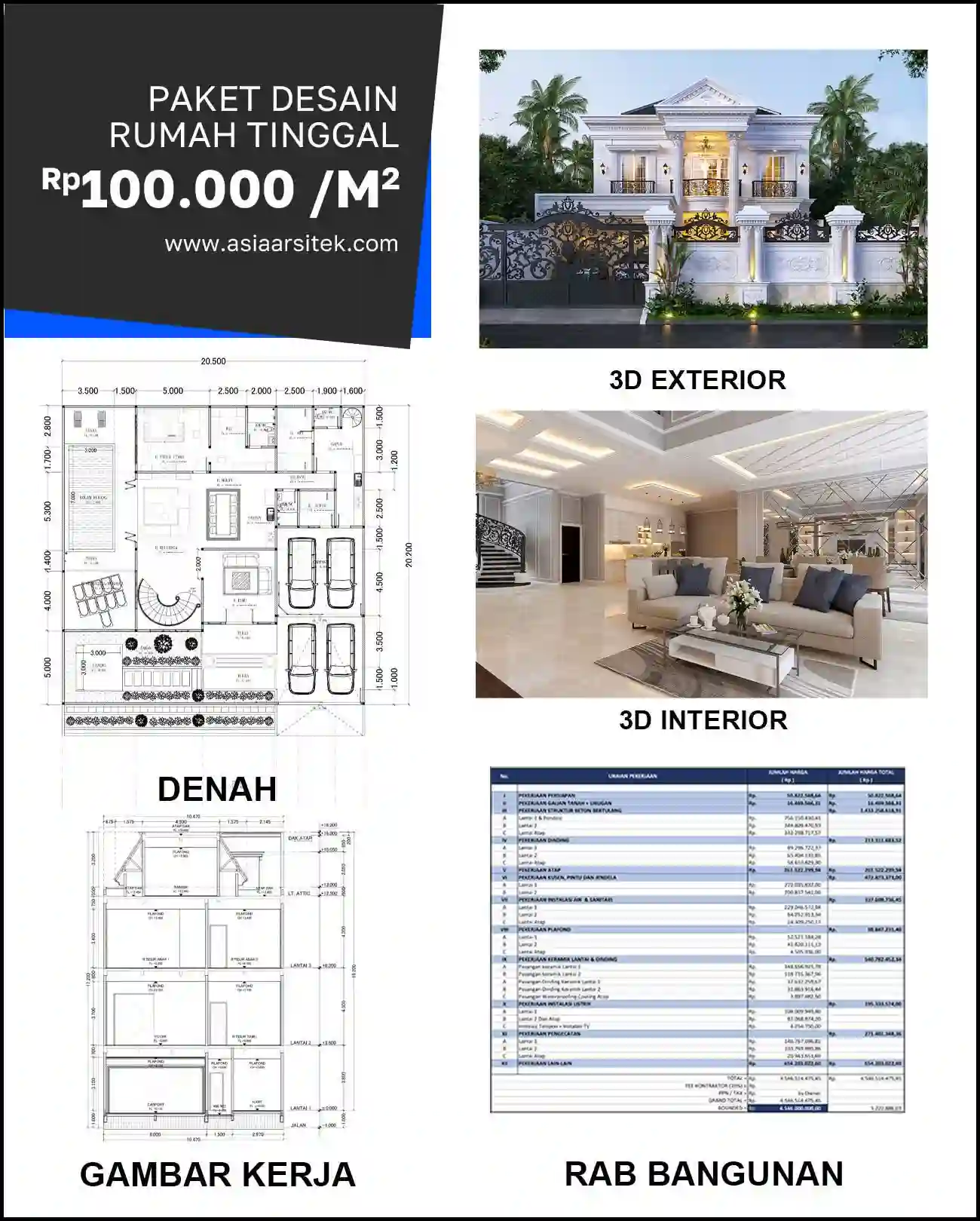 Jasa Desain Arsitek di Jatiluhur