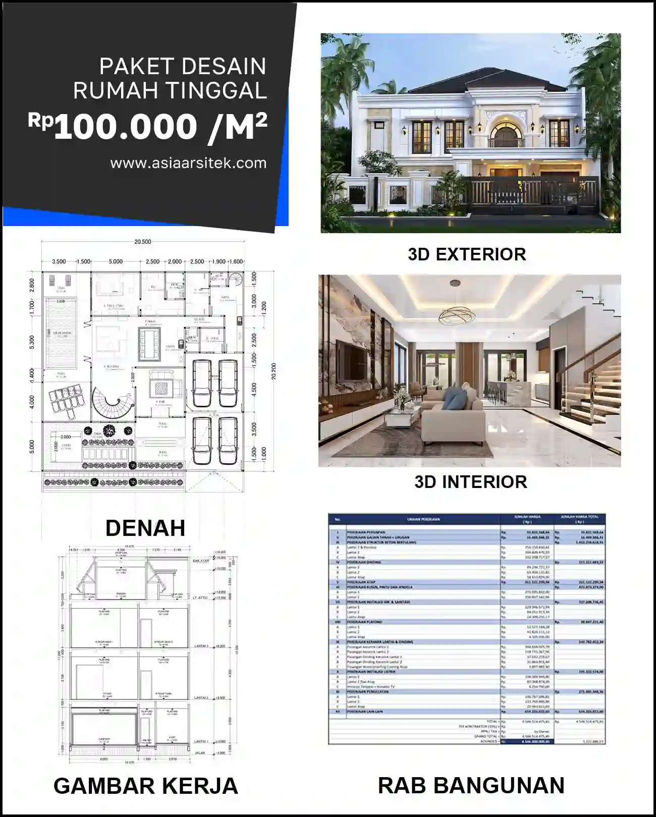 Jasa Desain Arsitek di Jatimakmur