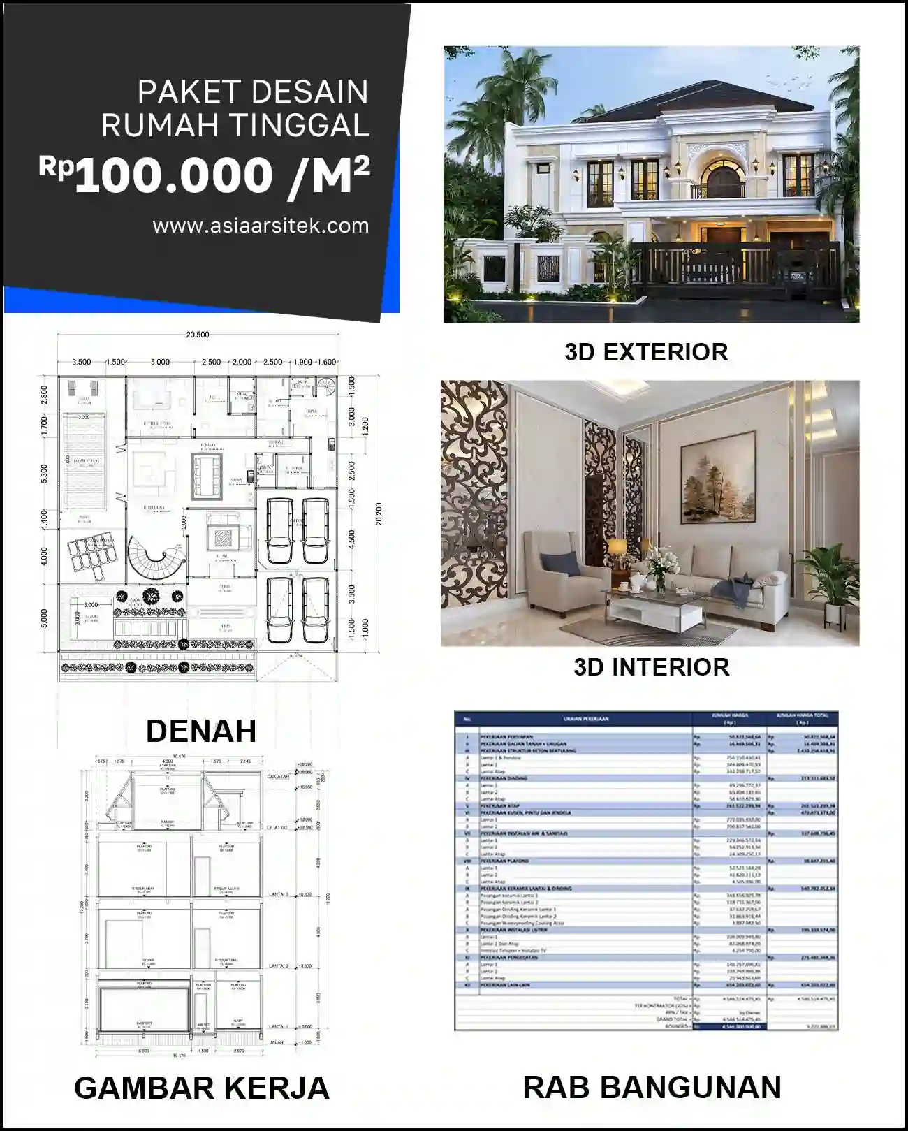 Jasa Desain Arsitek di Jatimelati