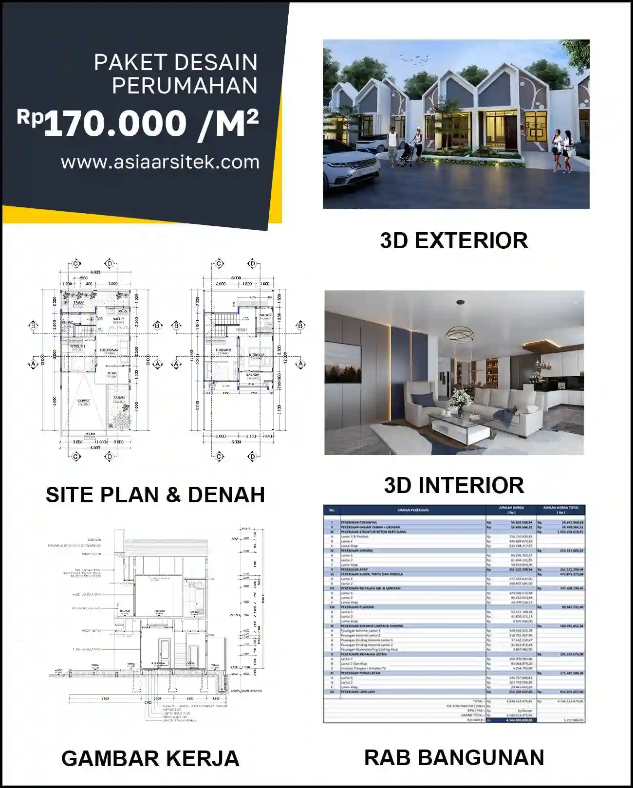 Jasa Desain Arsitek di Jatimelati