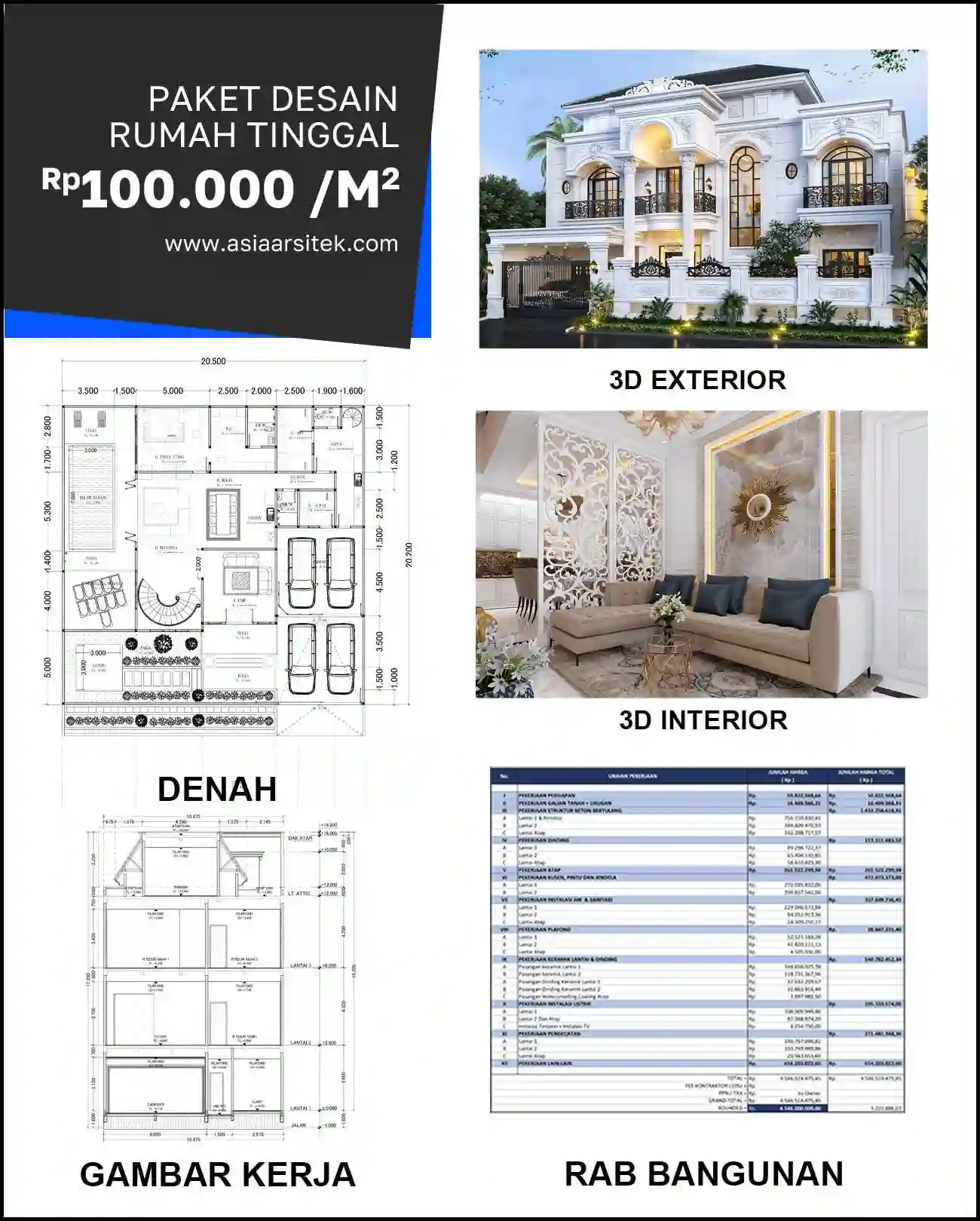 Jasa Desain Arsitek di Jatimurni