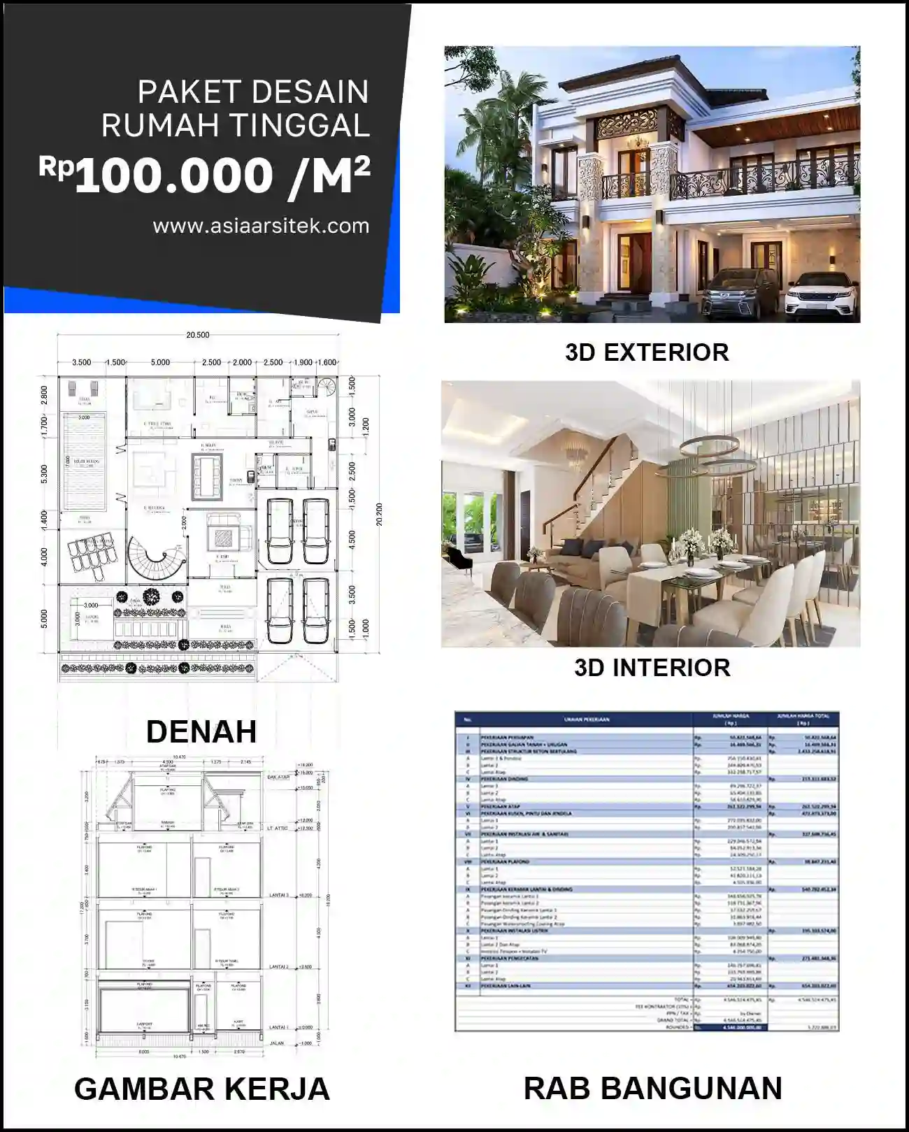 Jasa Desain Arsitek di Jatiraden