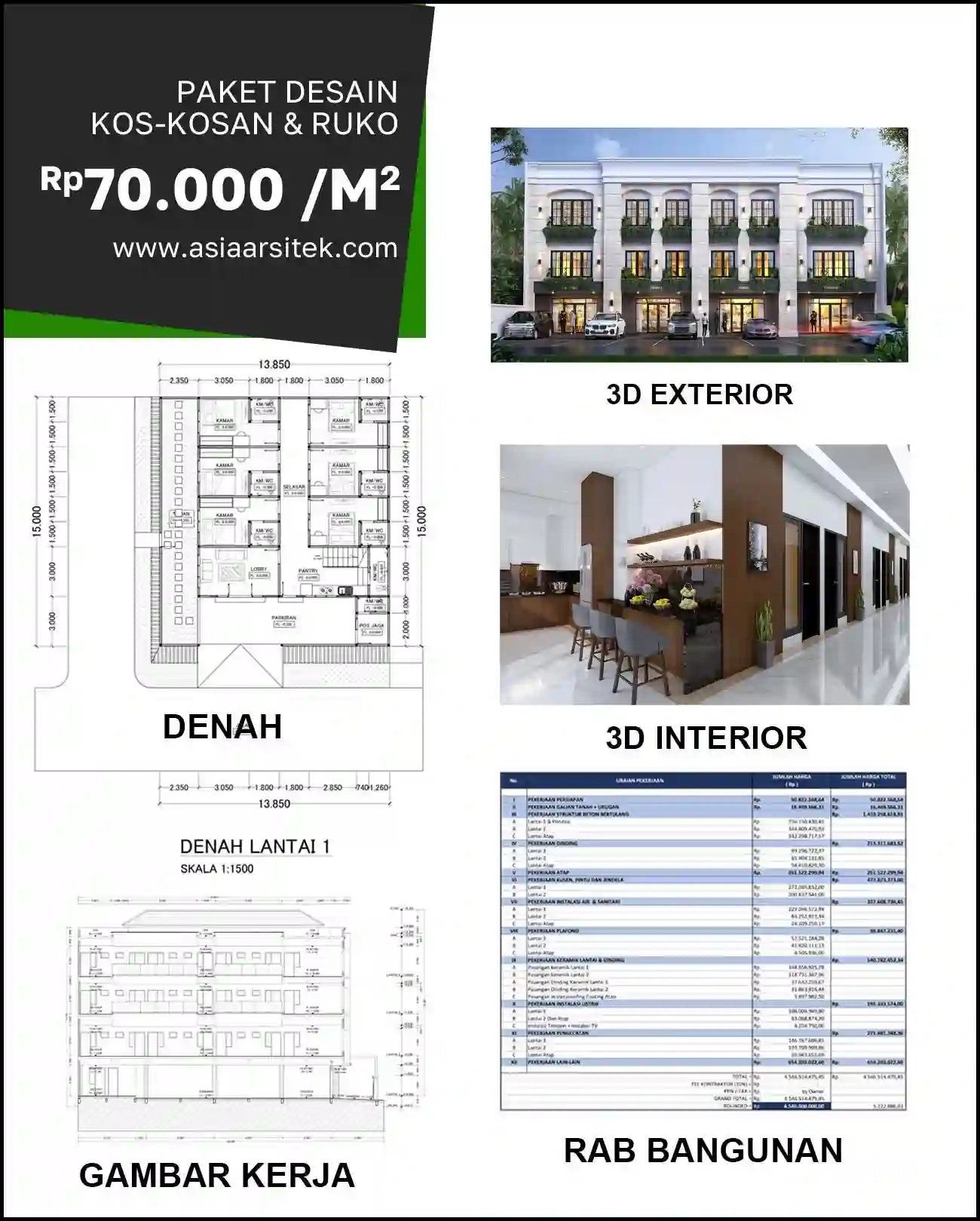 Jasa Desain Arsitek di Jatirahayu