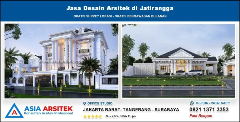 Jasa Desain Arsitek di Jatirangga