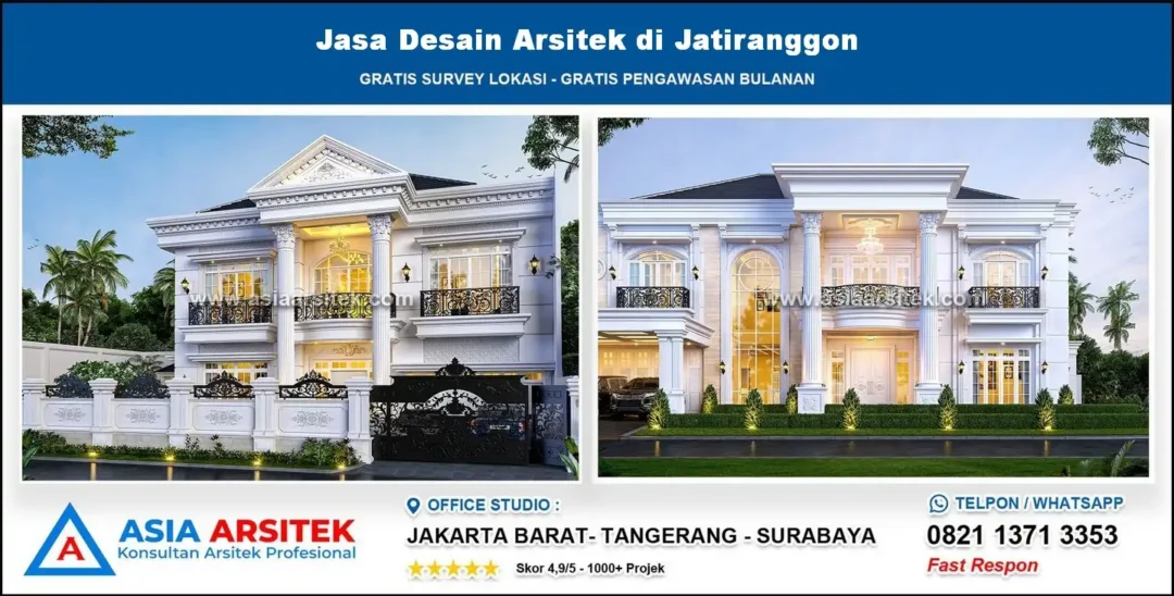 Jasa Desain Arsitek di Jatiranggon