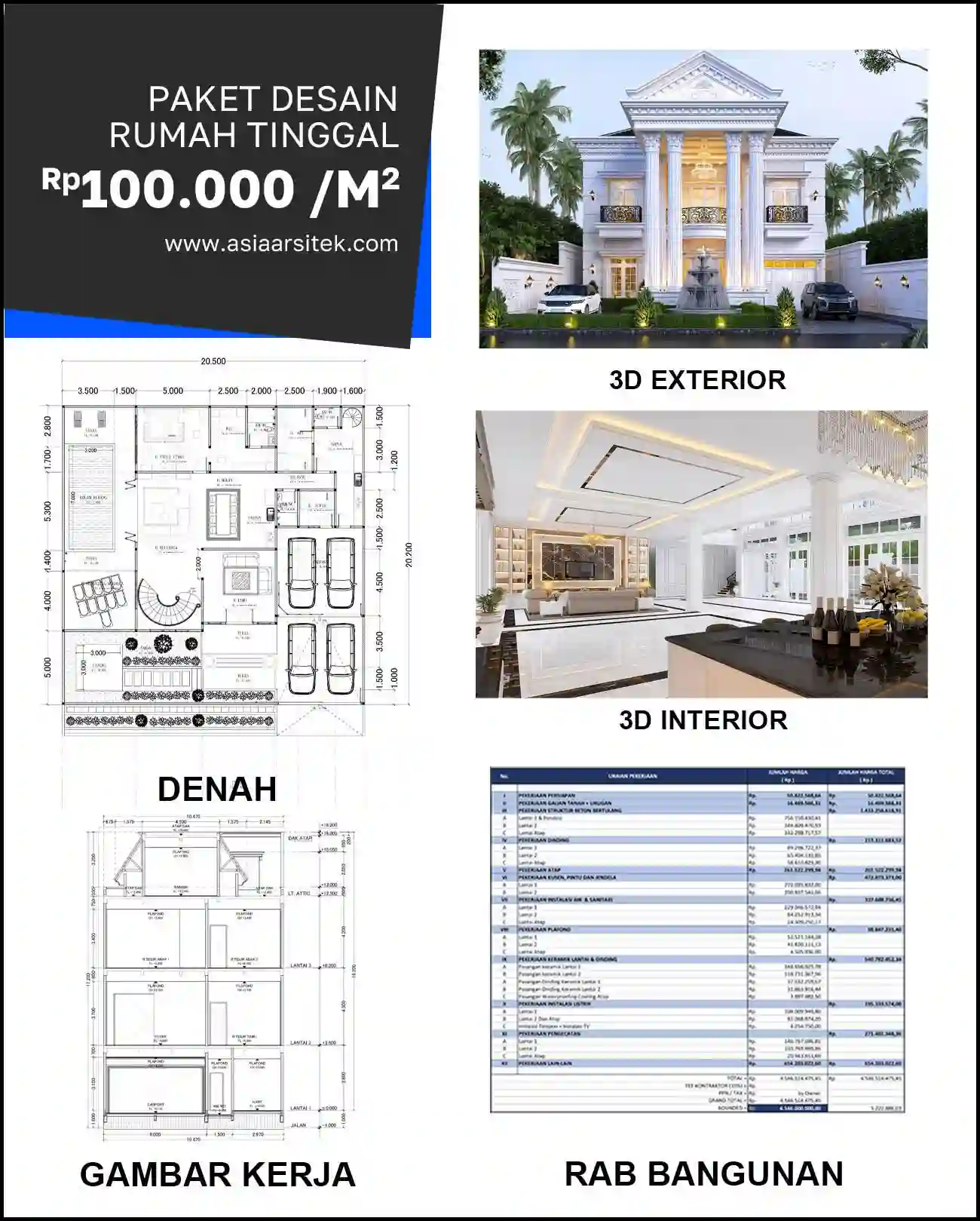 Jasa Desain Arsitek di Jatirasa