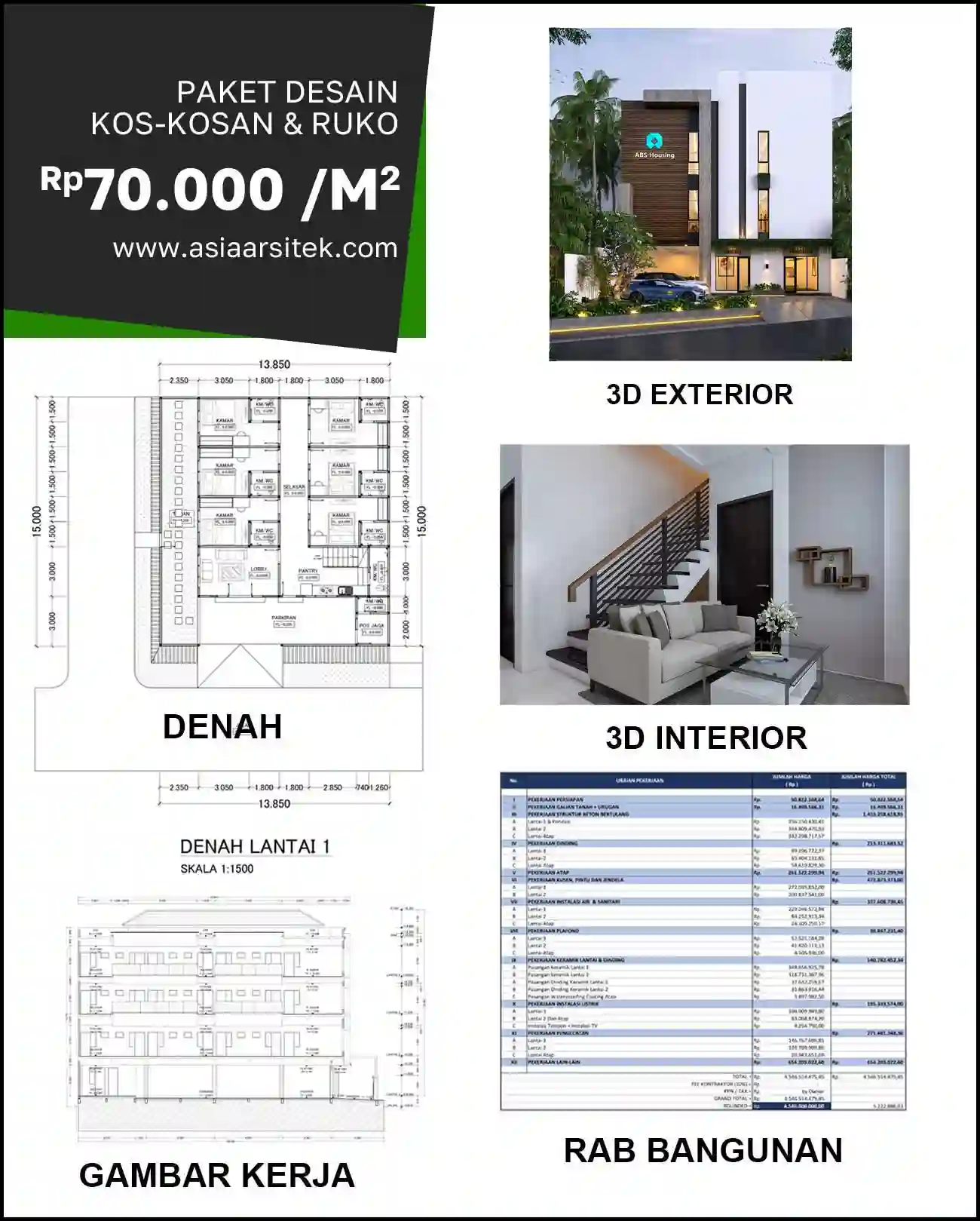 Jasa Desain Arsitek di Jatirasa