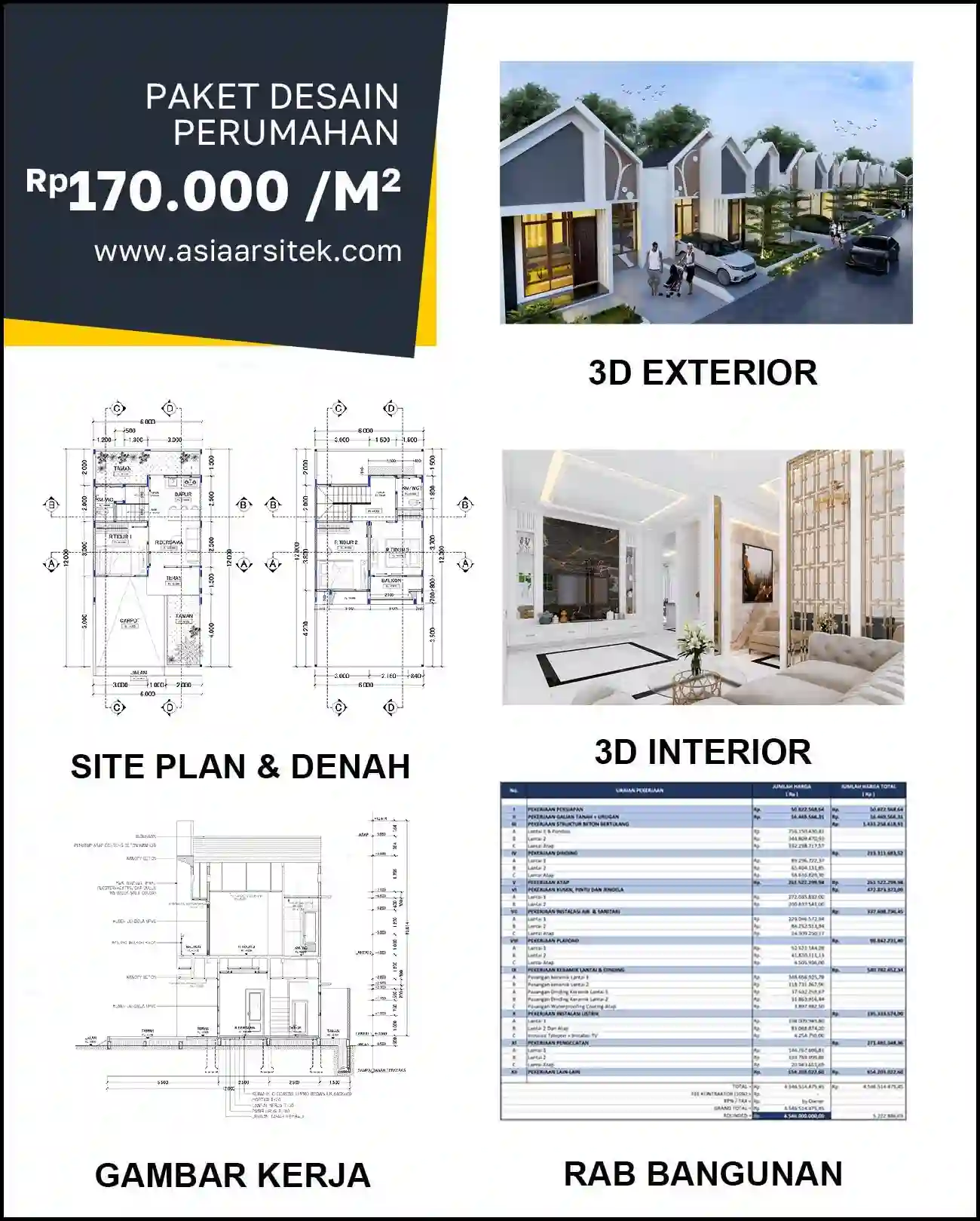 Jasa Desain Arsitek di Jatisari
