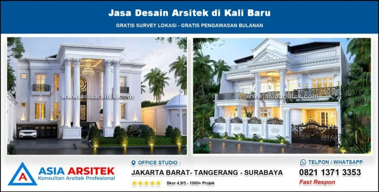 Jasa Desain Arsitek di Kalibaru