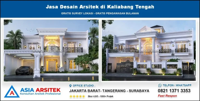 Jasa Desain Arsitek di Kaliabang Tengah