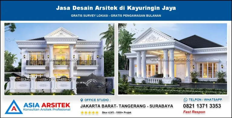 Jasa Desain Arsitek di Kayuringin Jaya