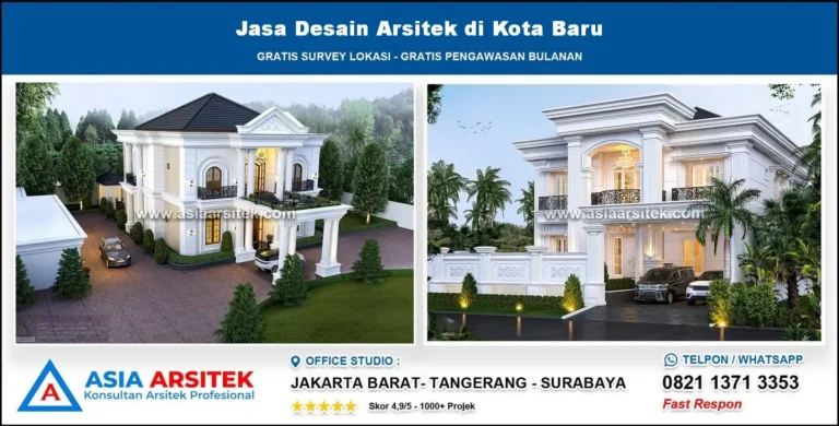 Jasa Desain Arsitek di Kota Baru
