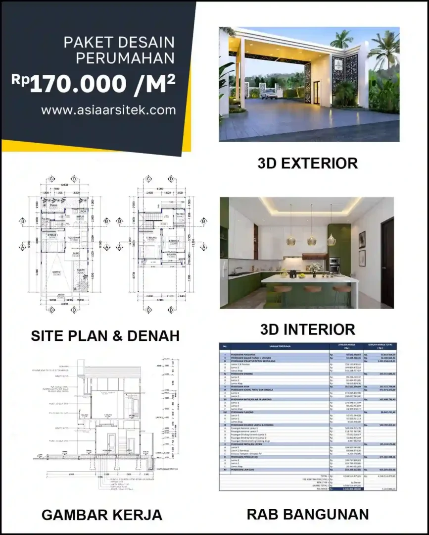 Jasa Desain Arsitek di Kota Baru