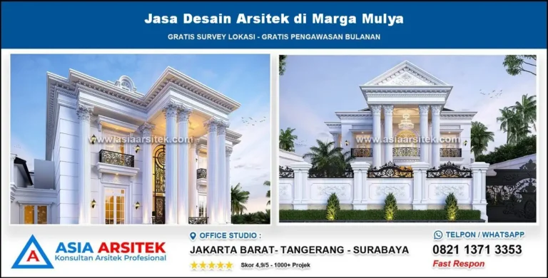 Jasa Desain Arsitek di Marga Mulya
