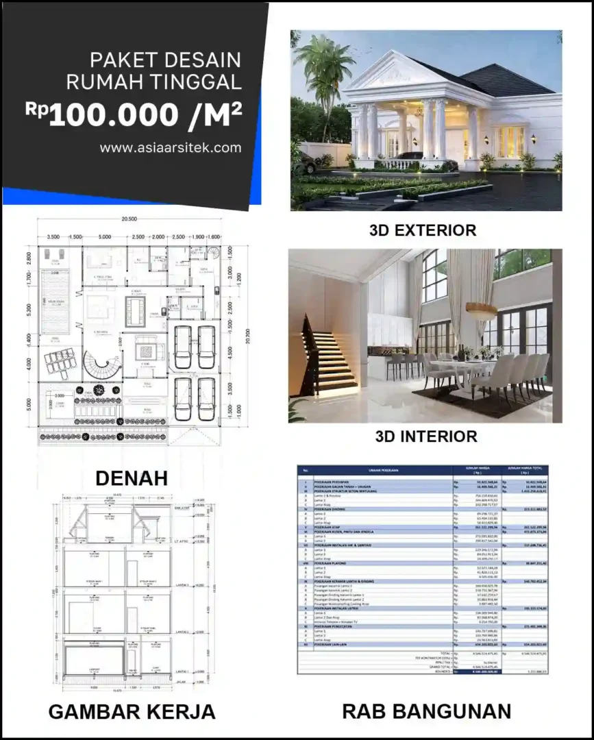 Jasa Desain Arsitek di Margahayu