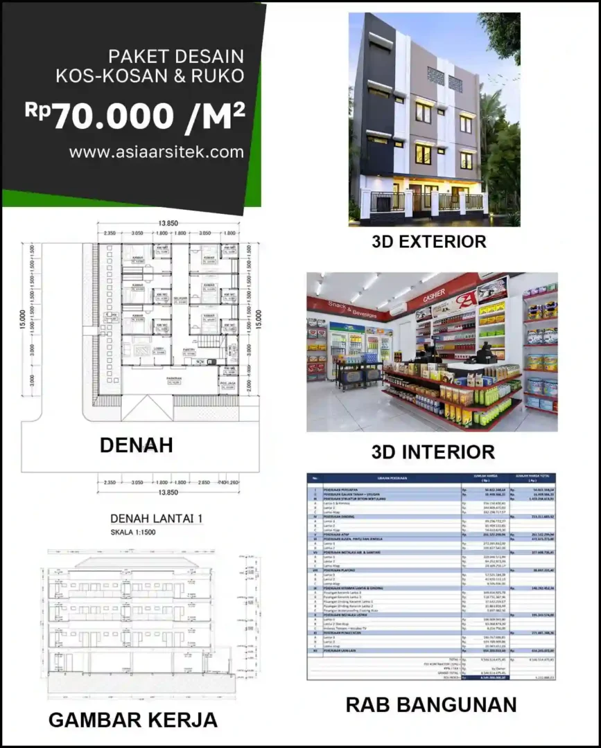Jasa Desain Arsitek di Mustikasari