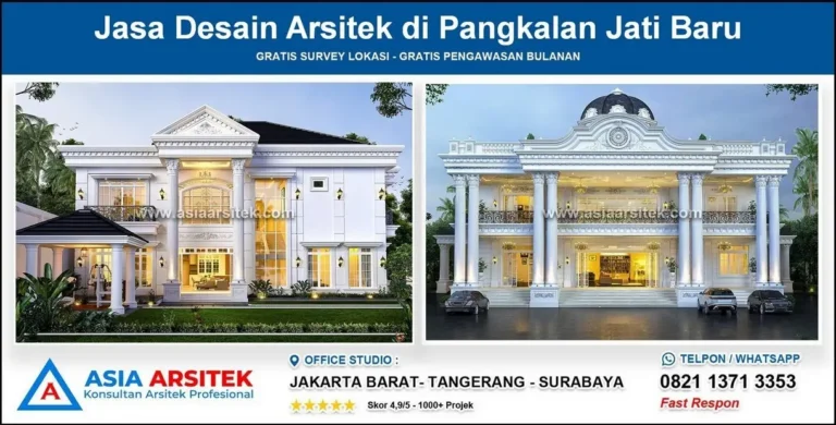 Jasa Desain Arsitek di Pangkalan Jati Baru