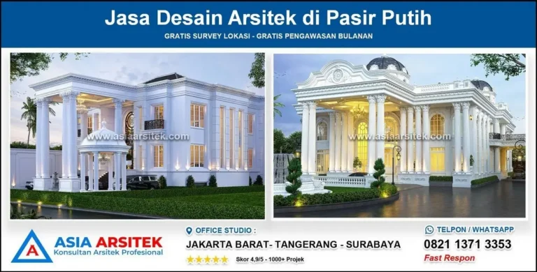 Jasa Desain Arsitek di Pasir Putih