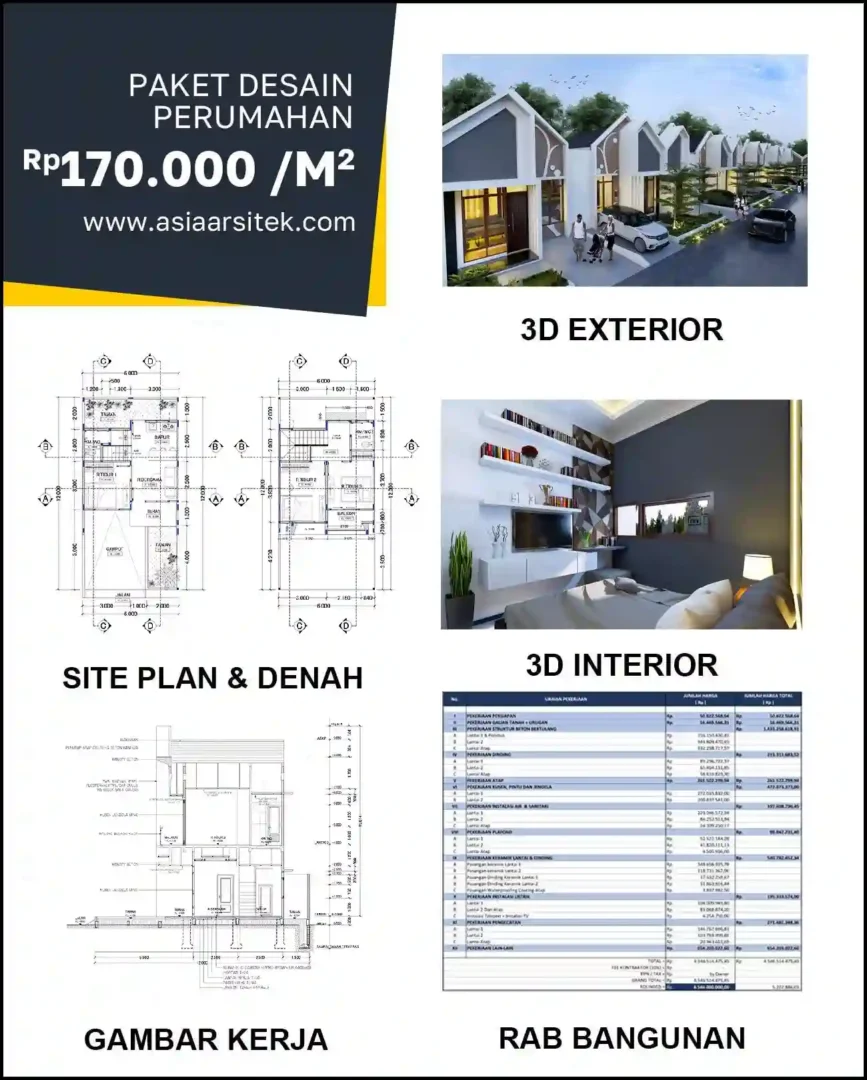 Jasa Desain Arsitek di Pedurenan