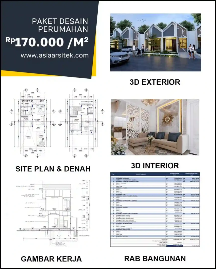 Jasa Desain Arsitek di Pejuang