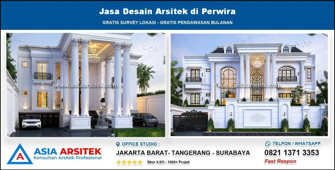 Jasa Desain Arsitek di Perwira