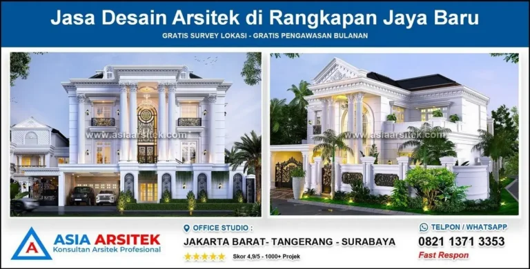 Jasa Desain Arsitek di Rangkapan Jaya Baru
