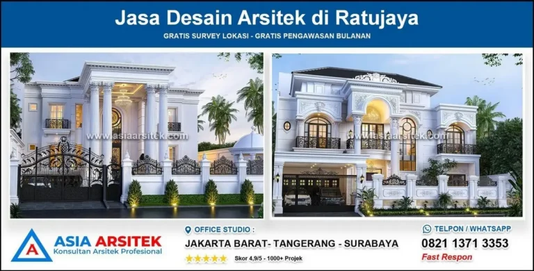 Jasa Desain Arsitek di Ratujaya