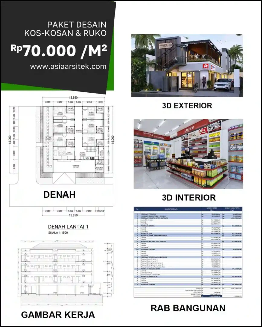 Jasa Desain Arsitek di Sepanjang Jaya