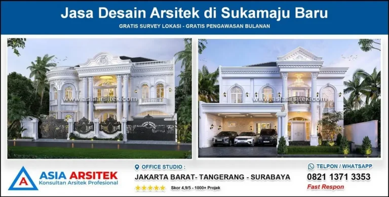 Jasa Desain Arsitek di Sukamaju Baru