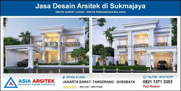Jasa Desain Arsitek di Sukmajaya