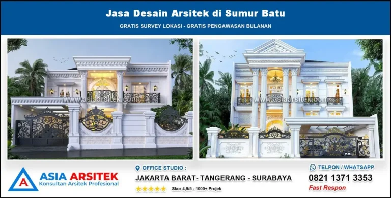 Jasa Desain Arsitek di Sumur Batu