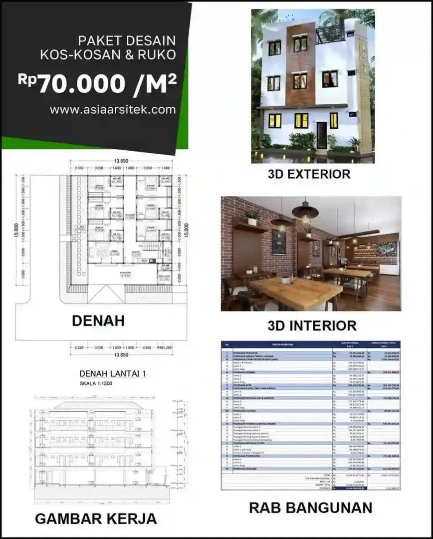 Jasa Desain Arsitek di Tanahbaru med