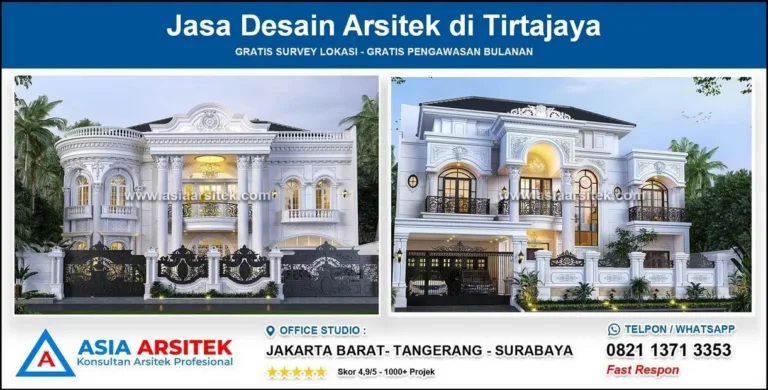 Jasa Desain Arsitek di Tirtajaya