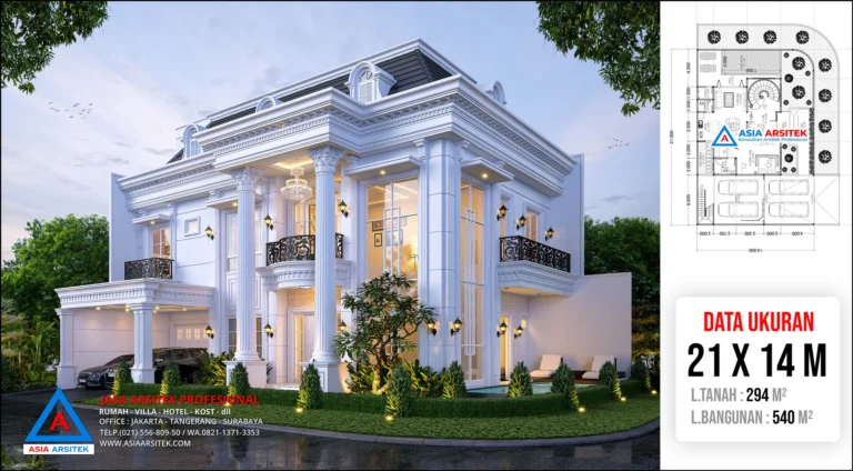 Jasa Desain Rumah Mewah Klasik di Tambun Selatan Bekasi