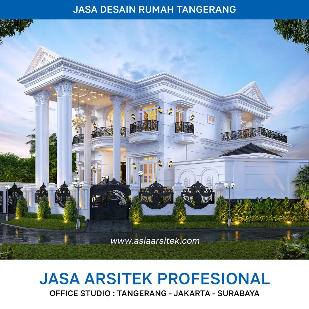 Jasa Desain Rumah Tangerang 3 Lantai