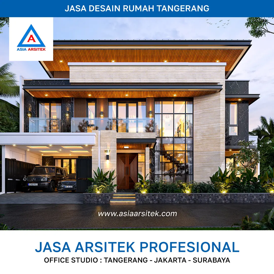 Jasa Desain Rumah Tangerang Modern