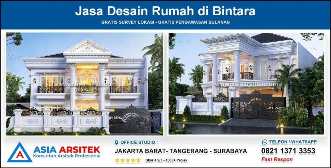 Jasa Desain Rumah di Bintara Bekasi