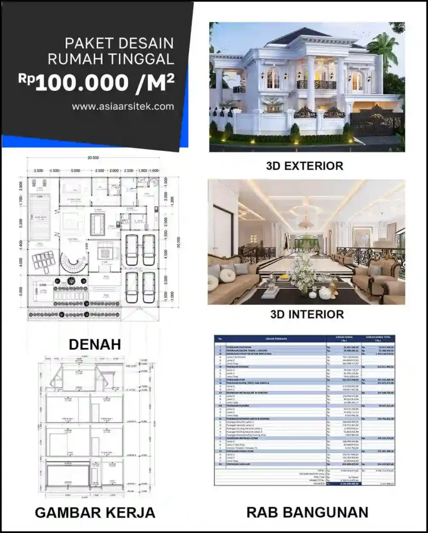 Jasa Desain Rumah di Bintara Bekasi
