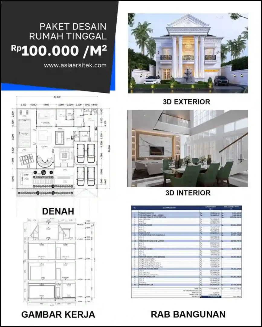 Jasa Desain Rumah di Bintara Jaya Bekasi