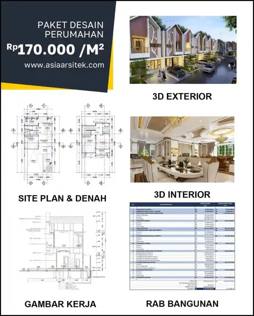 Jasa Desain Rumah di Bintara Jaya Bekasi