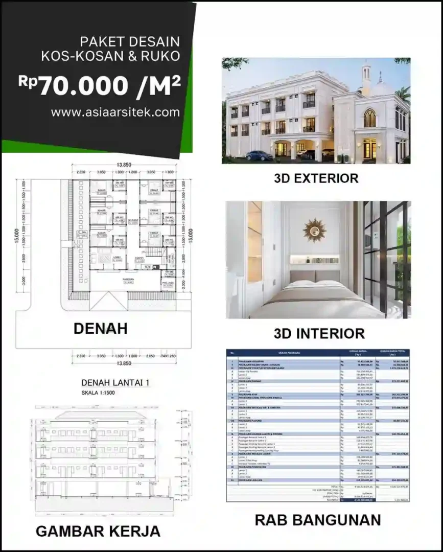 Jasa Desain Rumah di Ciketing Udik Bekasi