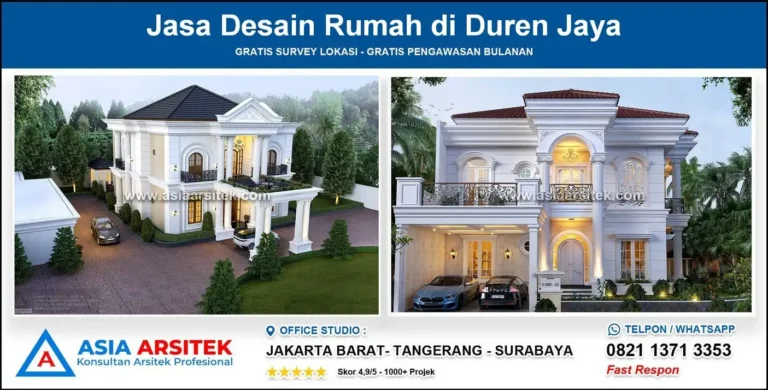 Jasa Desain Rumah di Duren Jaya Bekasi