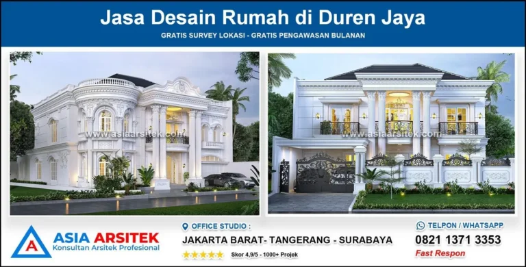 Jasa Arsitek Rumah di Duren Jaya