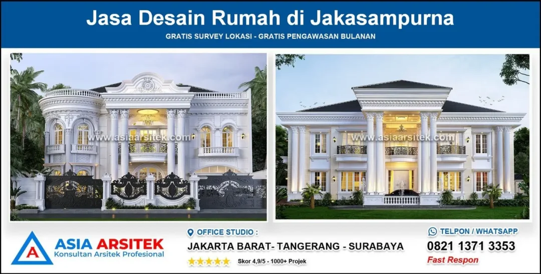 Jasa Arsitek Rumah di Jatisampurna