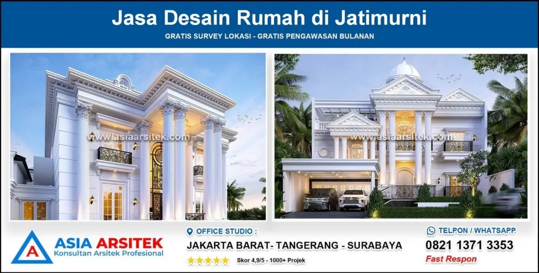 Jasa Arsitek Rumah di Jatimurni