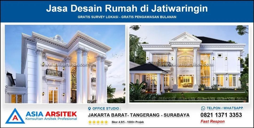 Jasa Arsitek Rumah di Jatiwaringin
