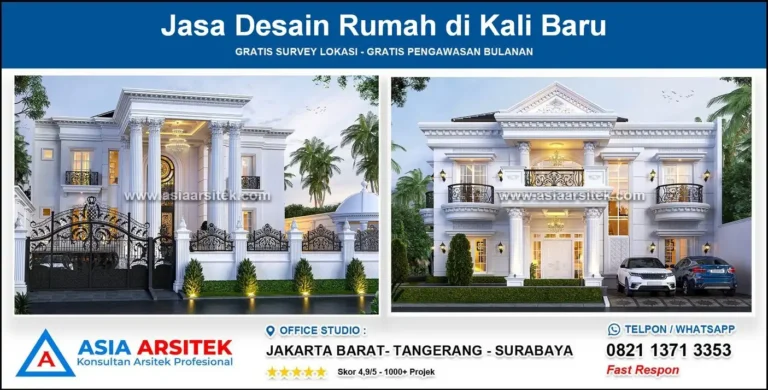 Jasa Desain Rumah di Kalibaru Bekasi