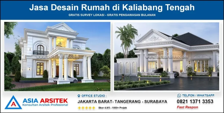 Jasa Desain Rumah di Kaliabang Tengah Bekasi