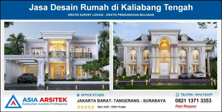 Jasa Arsitek Rumah di Kaliabang Tengah
