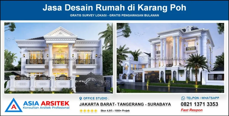 Jasa Desain Rumah di Karang Poh